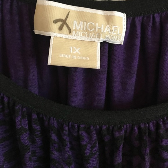 Michael Kors Blouse - Plus Size 1X - Picture 3 of 4